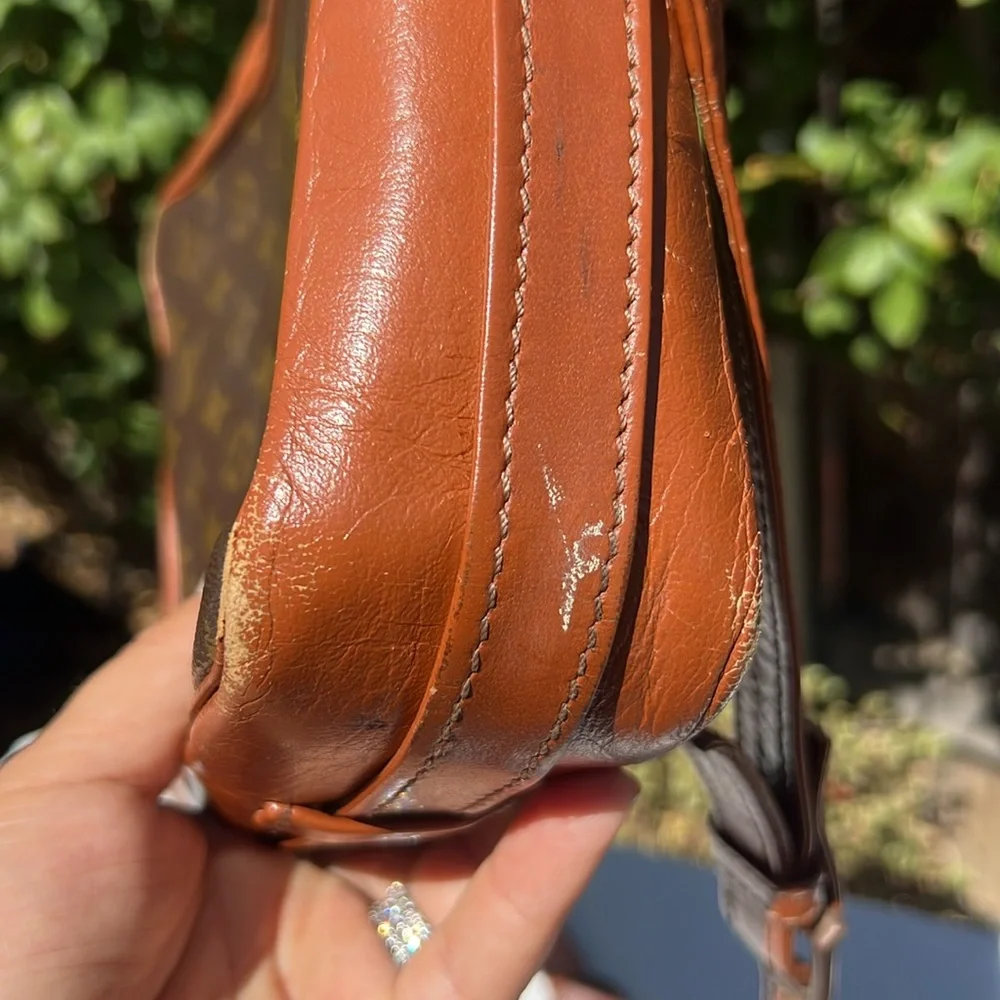 Louis Vuitton Brown Monogram Crossbody Bag - Picture 8 of 16